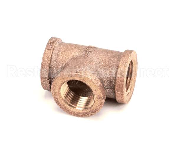 KE600814-1 Cleveland Tee;1/2Brass Ansi B16 15