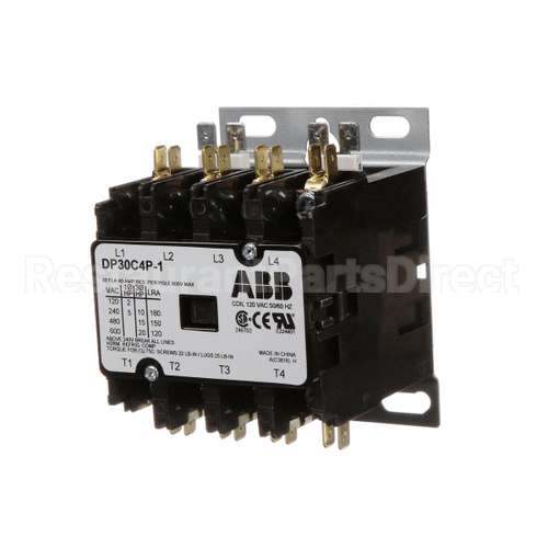 KE603902-6 Cleveland Contactor;120Vac Coil,40 A,4Po