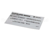 KE603911-4 Cleveland Label;Convert Nat. To Lp