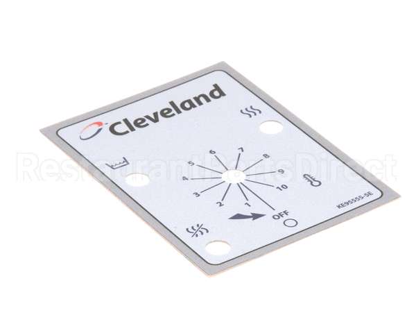 KE95555-5 Cleveland Service Label; Operating Kgl25