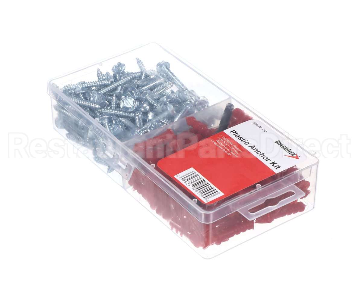 KIT07846 Trane Kit; Plastic Anchor, Anchor Size 1/4 X 1