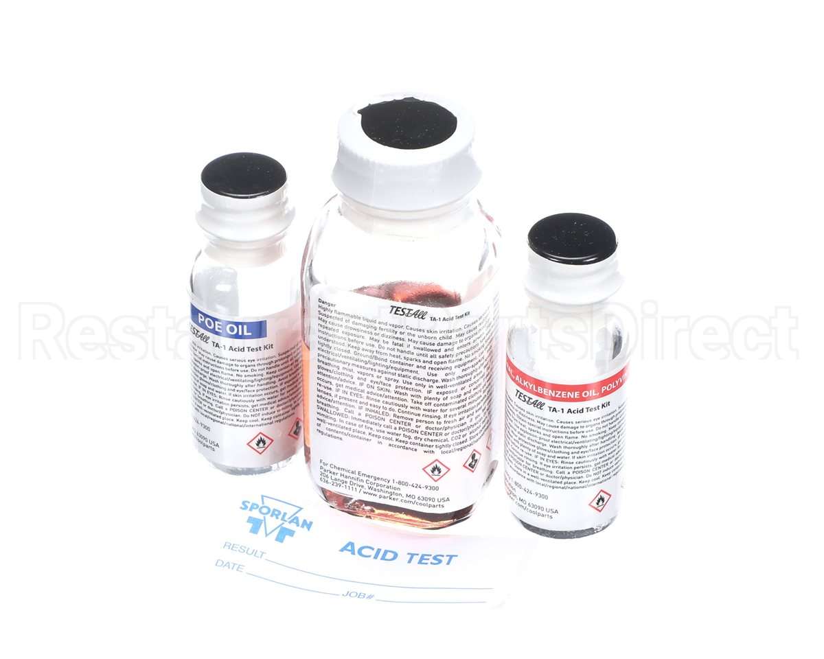 KIT12248 Trane Kit, Ta-1 Test-All Acid Test Kit With Pr