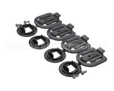 KVM1220A Unox Ctbt Drip Tray Fixing Clips 4Pcs Kit