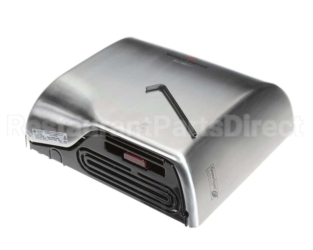 L-973A World Dryer Slimdri,120/208/240V,S/S,Brush