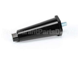 L0041 Bki Leg, Black Hex Foot