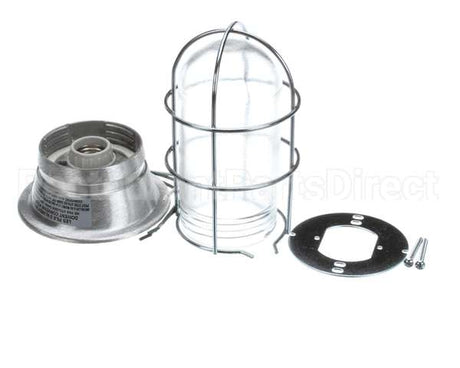 L55.1024 Component Hardware Canopy Light W/Tempered Globe