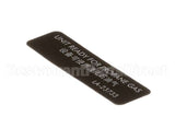 LA-23733 Alto Shaam Labels,Ready Propane Gas,Esg