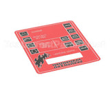 LA152 Cookshack Key Pad Label