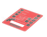 LA152 Cookshack Key Pad Label