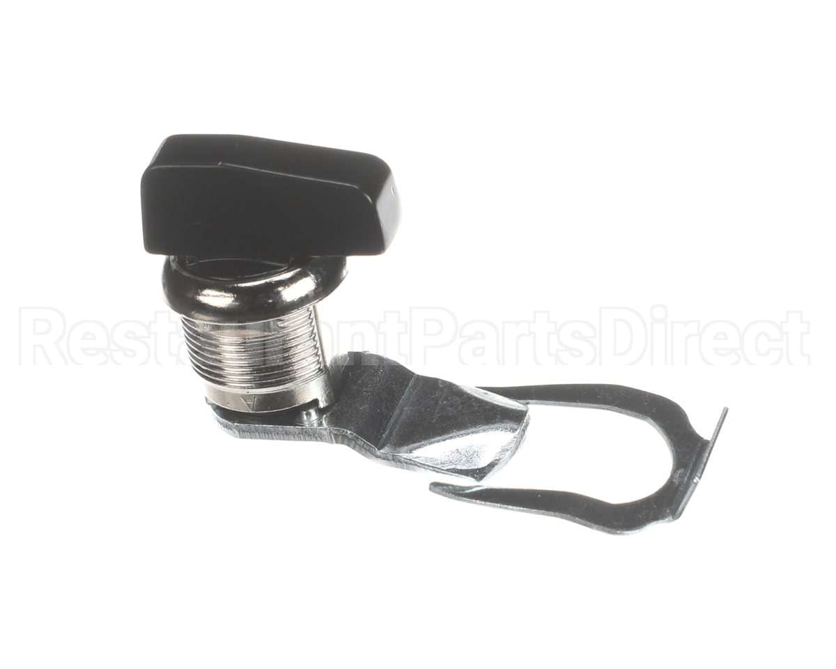 LAT00833 Trane Latch, 1/4 Turn Latch, Black Knob, Nicke