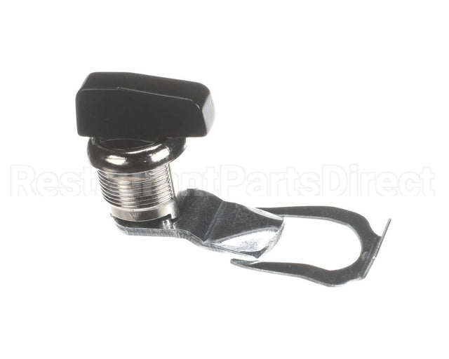 LAT00833 Trane Latch, 1/4 Turn Latch, Black Knob, Nicke