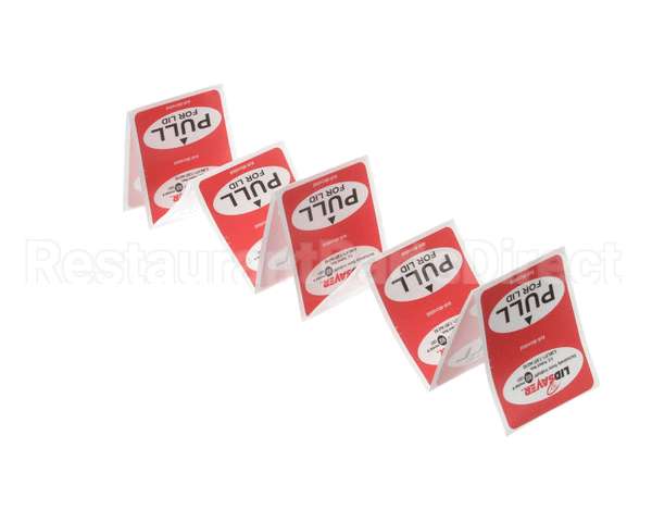 LBL618 Vollrath 10 Std Anit-Microbial Labels