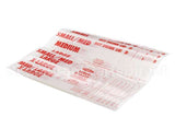 LBL900 Vollrath 10 Ea Lidsaver Size Labels