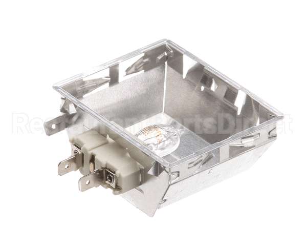 LH0034 Bki Lampholder, Rectangular, 115V, 40W, G9 B
