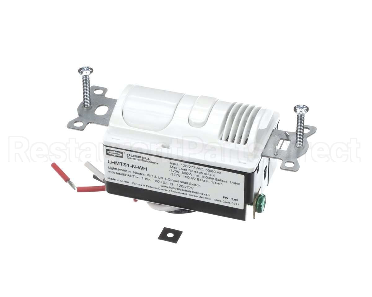 LHMTS-1-N-WH Security Lighting Lighthawk Dual Tech Wall Switch Sensor