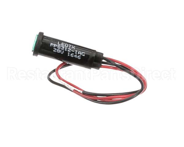 LI-37215 Alto Shaam Light,Ind,Bright,28Vdc,Green,