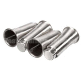 LK2 Compatible Traulsen Kit Four 6 In Ss Legs A Djustab