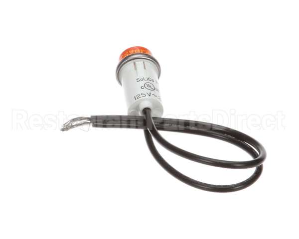 LTPLTA1 Food Warming Indicator Light Amber Round