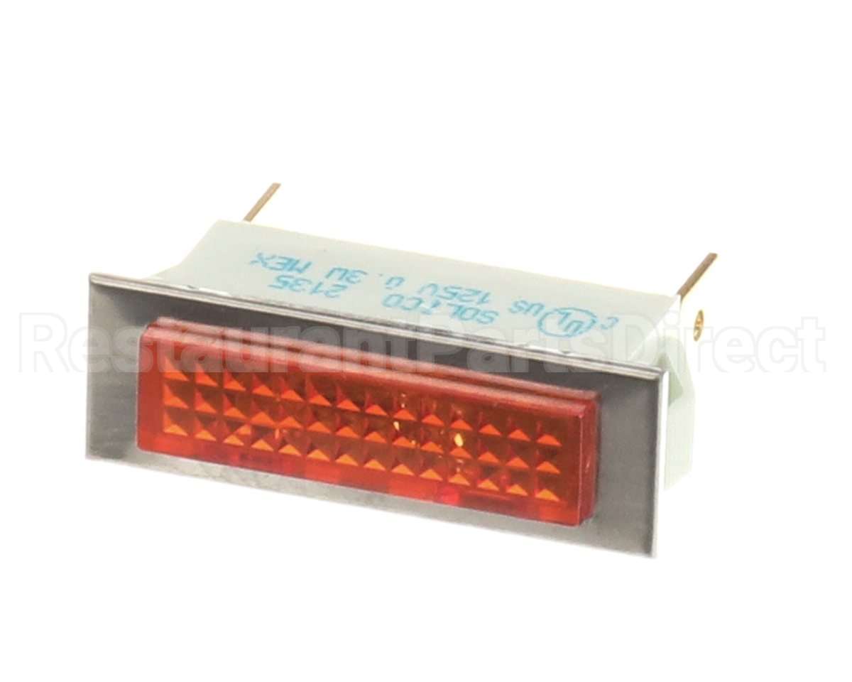 LTPLTRECTAMBER Food Warming Indicator Light Amber Rectangu