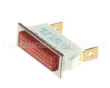 LTPLTRECTAMBER Food Warming Indicator Light Amber Rectangu