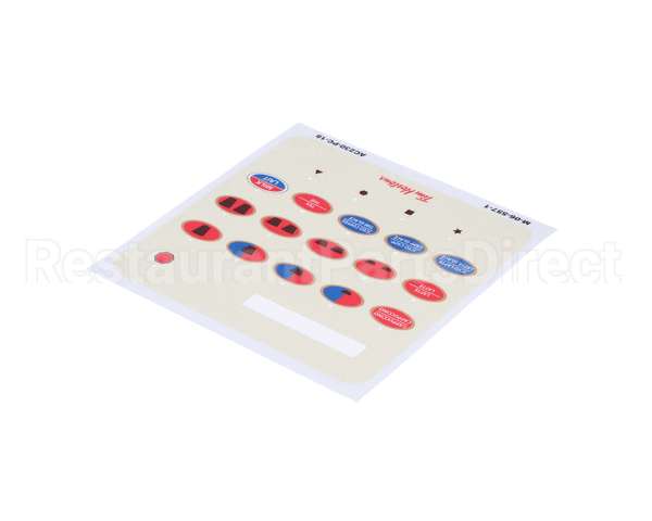 M-06-557-1-SP Sure Shot-Ac Dispensing Decal, Overlay