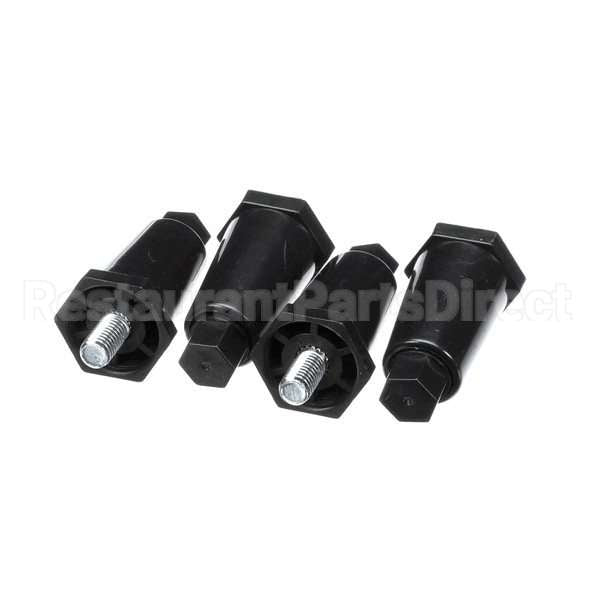 M034AL Compatible Grindmaster Legs Set 2.5 Plastic -Gb (4/Ba