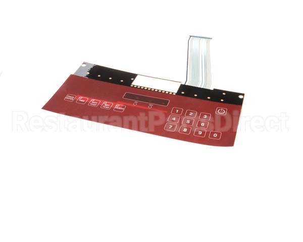 M10049 Middleby Lexan&Membrane,Sgl Belt