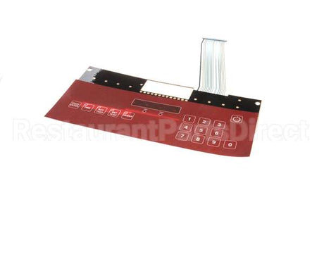 M10049 Middleby Lexan&Membrane,Sgl Belt