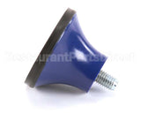 M115B Globe Back Foot, M8 X 1.25" Stud, Scr12