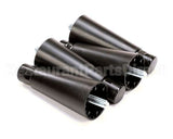 M219B Grindmaster Cecilware Legs 6 Black (4 Per) - Po/Pb/B