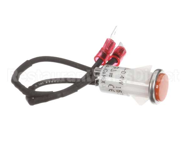M3-WL0113 Wells Assembly,Pilot Lit,Amber 480V
