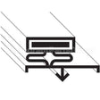 MCC13580 Compatible Delfield Door Gasket