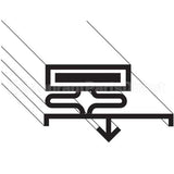MCC13580 Compatible McCall Door Gasket