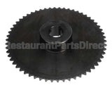 ME57-0198 Hot Rocks Oven Sprocket #35 Type B 58 Teeth 1" Bore 1