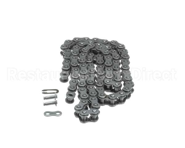 ME61-0058 Hot Rocks Oven Riveted Roller Chain #35 82 Link In Tota