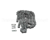 ME61-0058 Hot Rocks Oven Riveted Roller Chain #35 82 Link In Tota