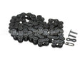ME61-0060 Hot Rocks Oven Riveted Roller Chain #40 64 Link In Tota