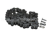 ME61-0060 Hot Rocks Oven Riveted Roller Chain #40 64 Link In Tota