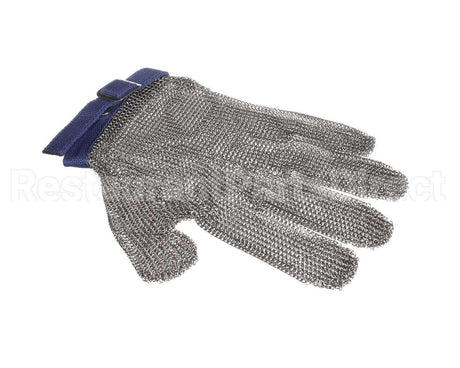 MGA515L San Jamar Steel Mesh 5 Finger Cut-Resistant Gloves
