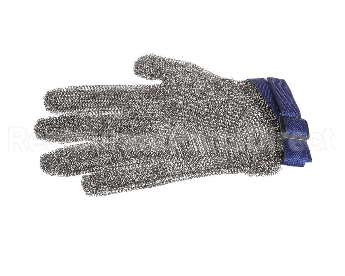 MGA515L San Jamar Steel Mesh 5 Finger Cut-Resistant Gloves