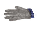 MGA515L San Jamar Steel Mesh 5 Finger Cut-Resistant Gloves