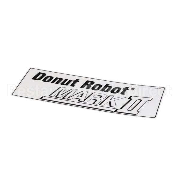 MK-0053 Compatible Belshaw Nameplate-Donut Robot Mark Ii