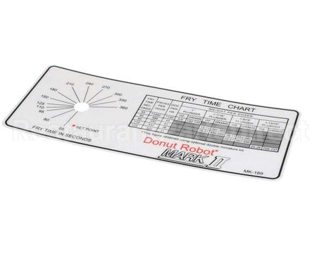 MK-0189 Belshaw Label,Fry Time