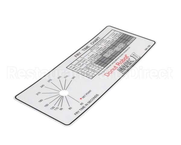 MK-0189 Belshaw Label,Fry Time