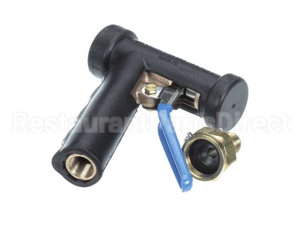 MN70075GBLACK Strahman Valves Mini Nozzle, Black, W/Grdn Swvl