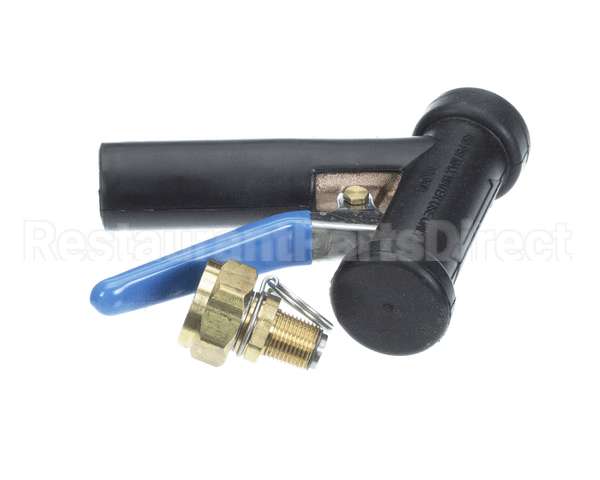 MN70075GBLACK Strahman Valves Mini Nozzle, Black, W/Grdn Swvl