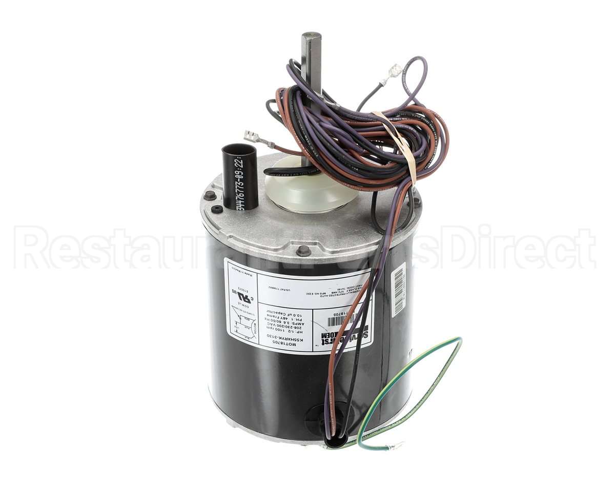 MOT18705 Trane 1/2Hp 208-230V 1100Rpm 48 Mtr