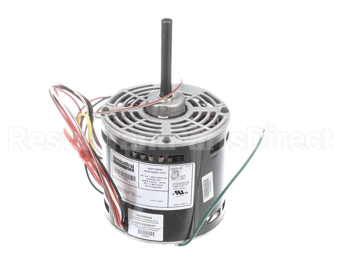 MOT18959 Trane Motor 3/4 Hp 200/230V 48 Frame