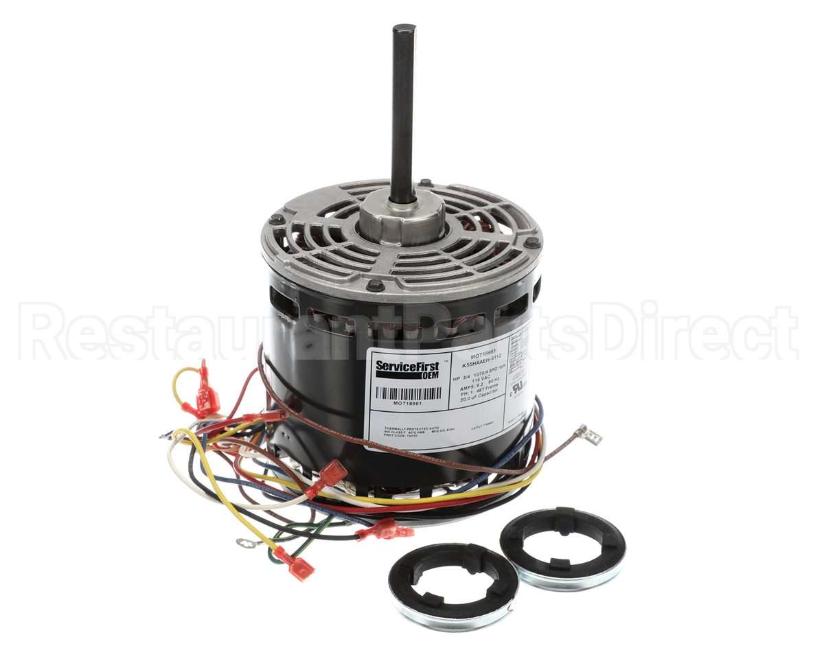 MOT18961 Trane 3/4Hp 115V 1075Rpm 48 Psc Mtr