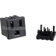 MS01197 Compatible Henny Penny Receptacle, Nema 5-15R, 125V